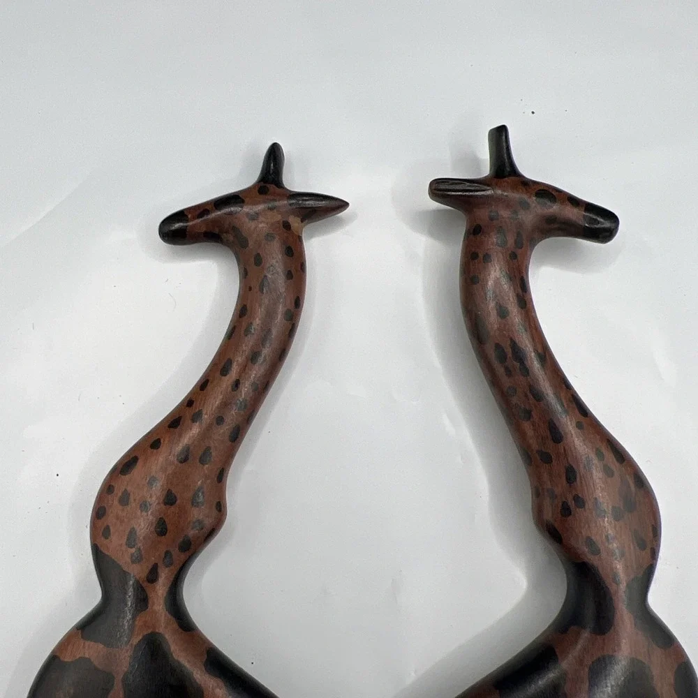 Kenya Artisan Hand-Carved African Giraffe 12